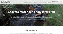 Desktop Screenshot of geoveta.se